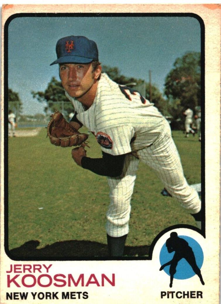1973 Topps Baseball Jerry Koosman #184