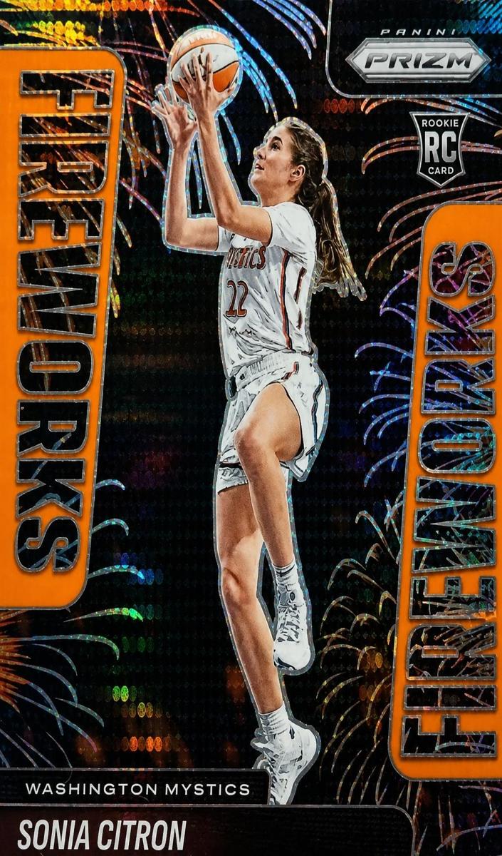 2025 Panini Prizm WNBA Basketball Orange Pulsar Sonia Citron #15