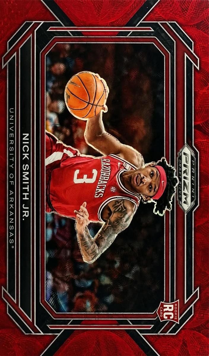 2023 Panini Prizm Draft Picks Basketball Choice Red Nick Smith Jr. #50