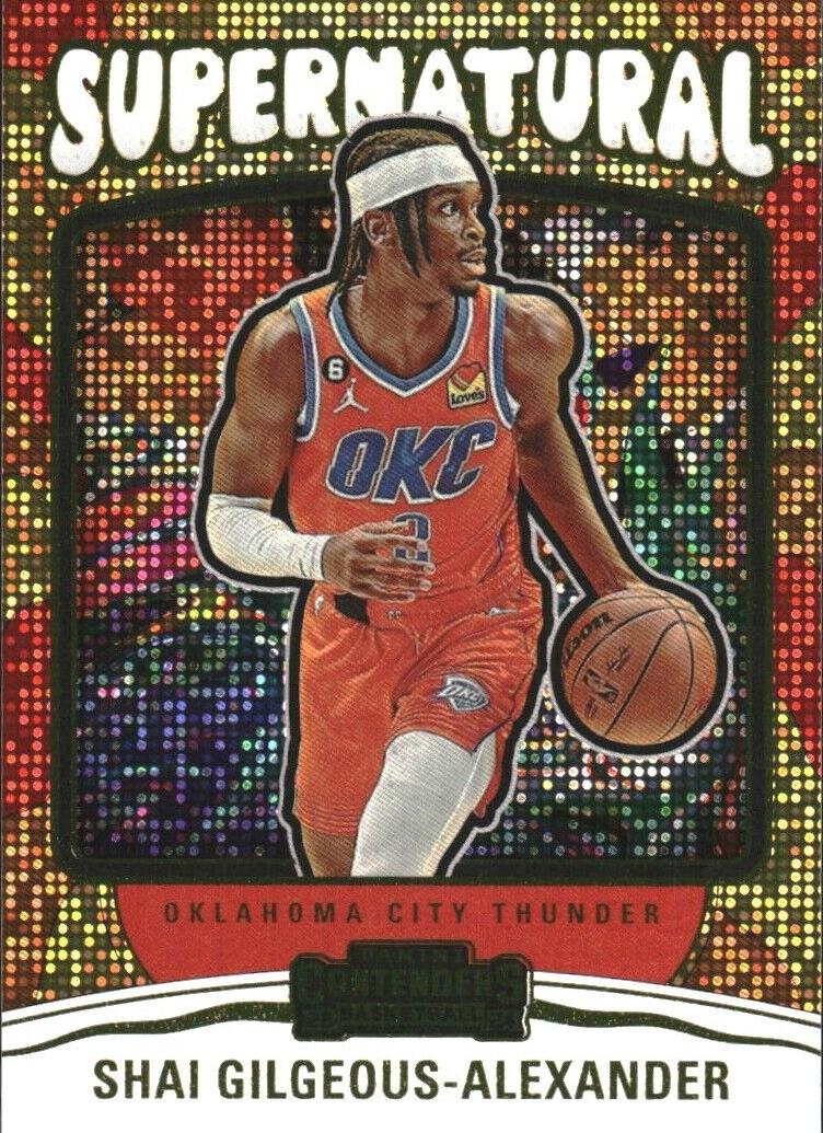 2023 Panini Contenders Basketball Shai Gilgeous-Alexander #28 PSA 10