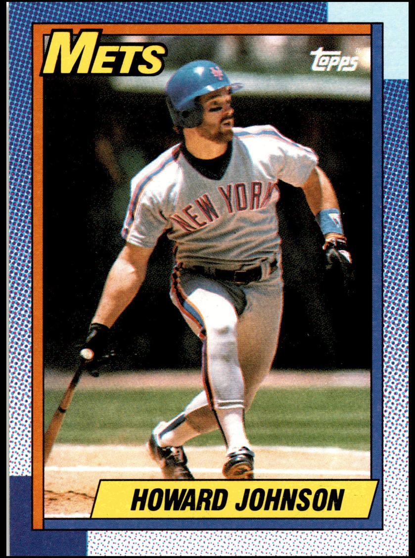 1990 Topps Baseball Howard Johnson #680