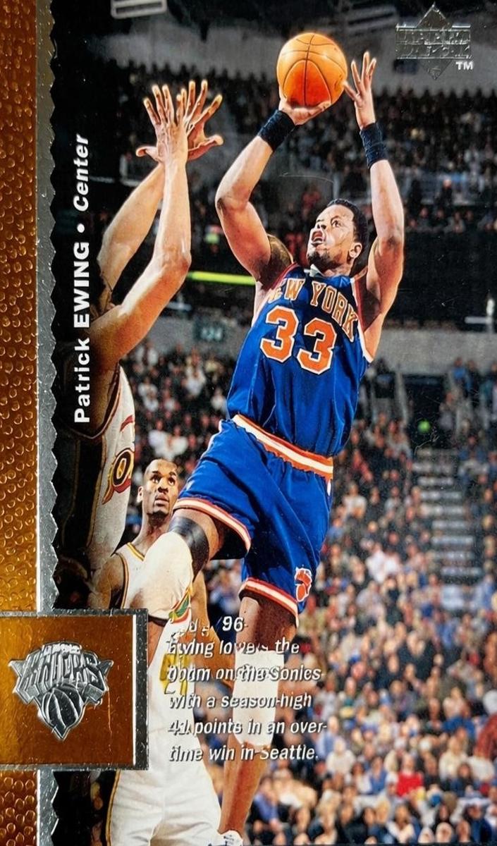 1996 Upper Deck Basketball Patrick Ewing #83 PSA 10