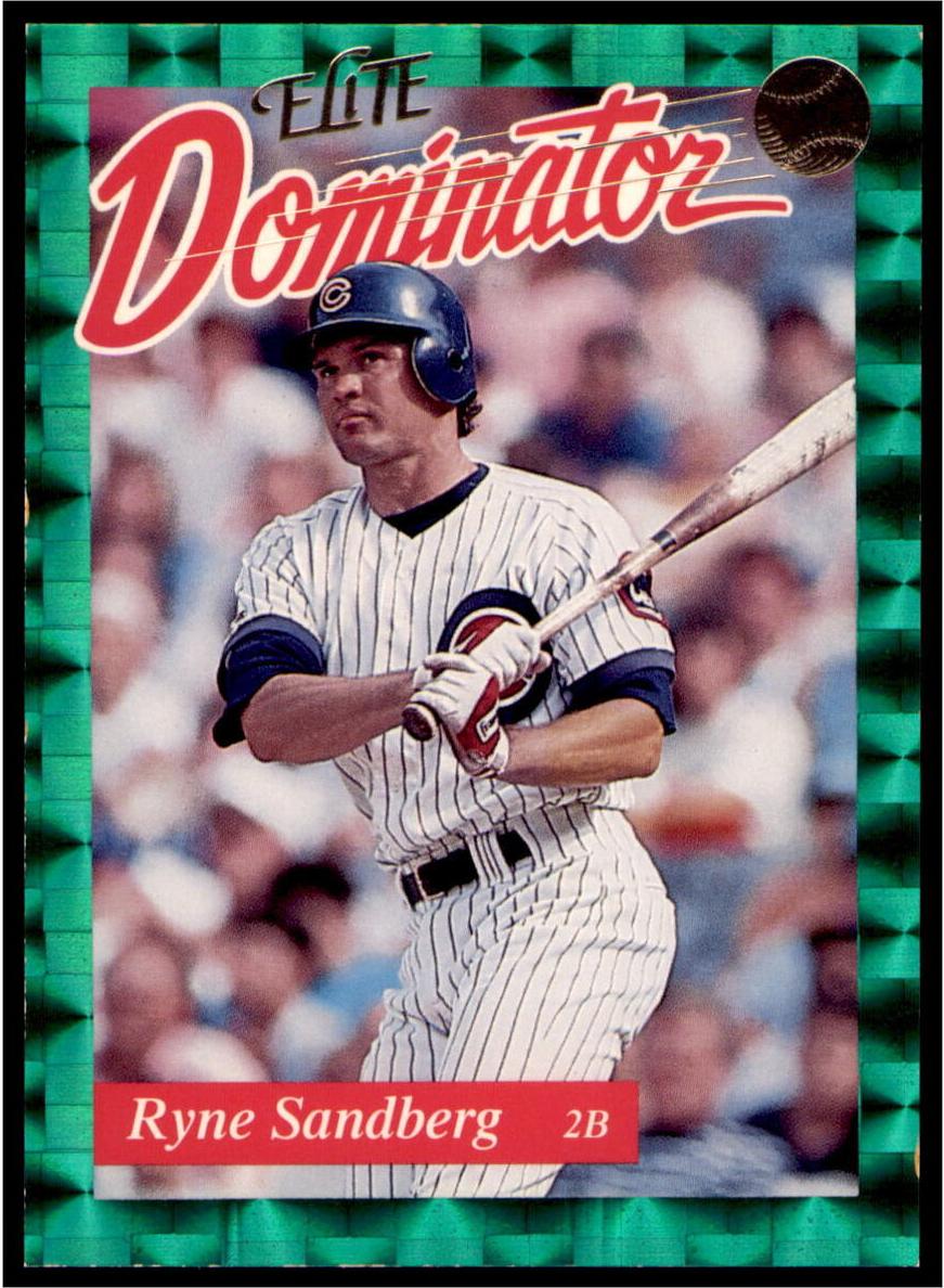 1993 Donruss Elite Baseball Ryne Sandberg #1