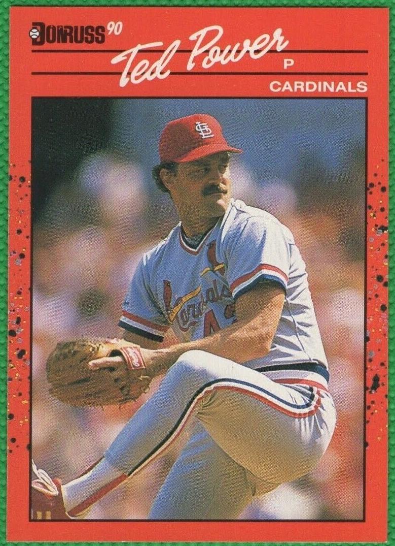 1990 Donruss Baseball Ted Power #653
