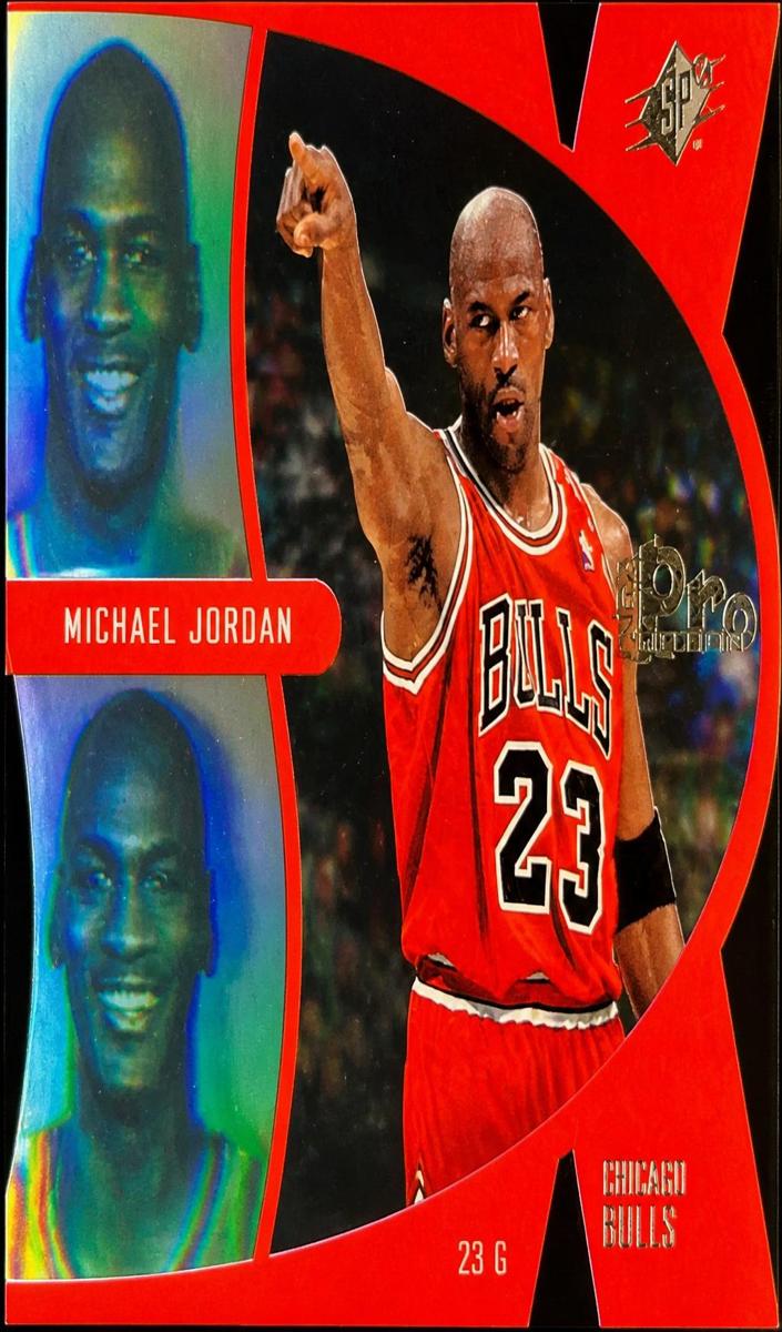 1997 SPx Basketball Michael Jordan #1 PSA 9