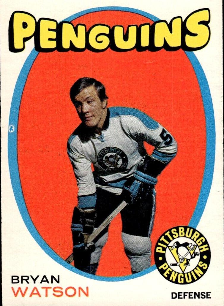 1971 O-Pee-Chee Hockey Bryan Watson #132 PSA 5
