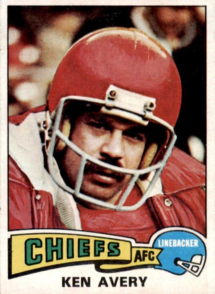 1975 Topps Football Ken Avery #306