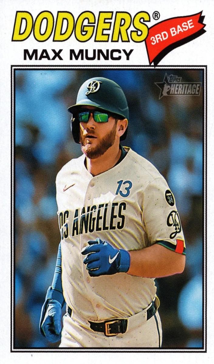 2026 Topps Heritage Baseball Max Muncy #158