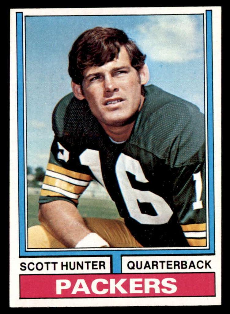 1974 Topps Football Scott Hunter #31