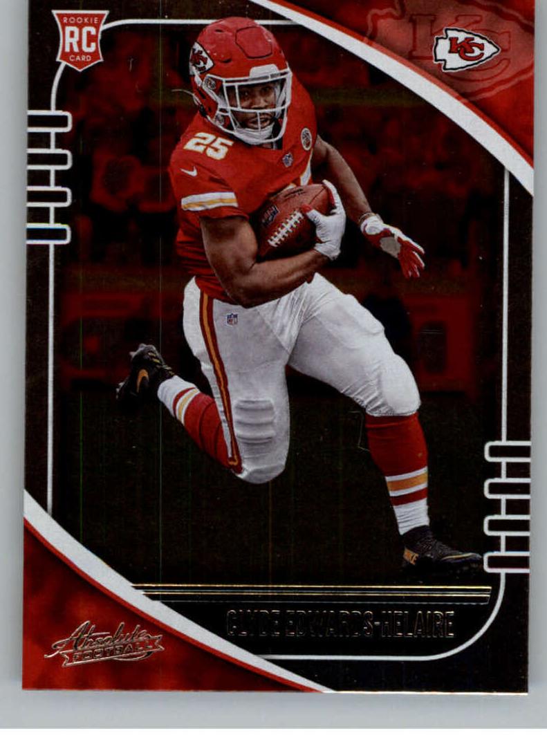 2020 Panini Absolute Football Clyde Edwards-Helaire #118