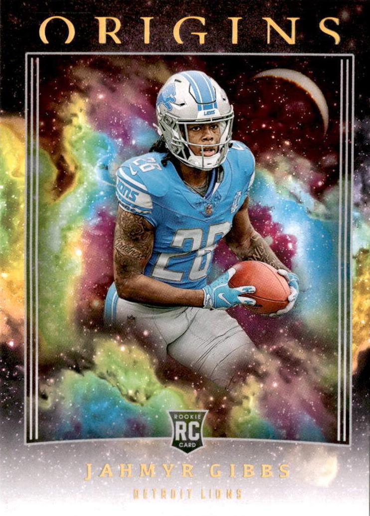 2023 Panini Origins Football Jahmyr Gibbs #101 PSA 9