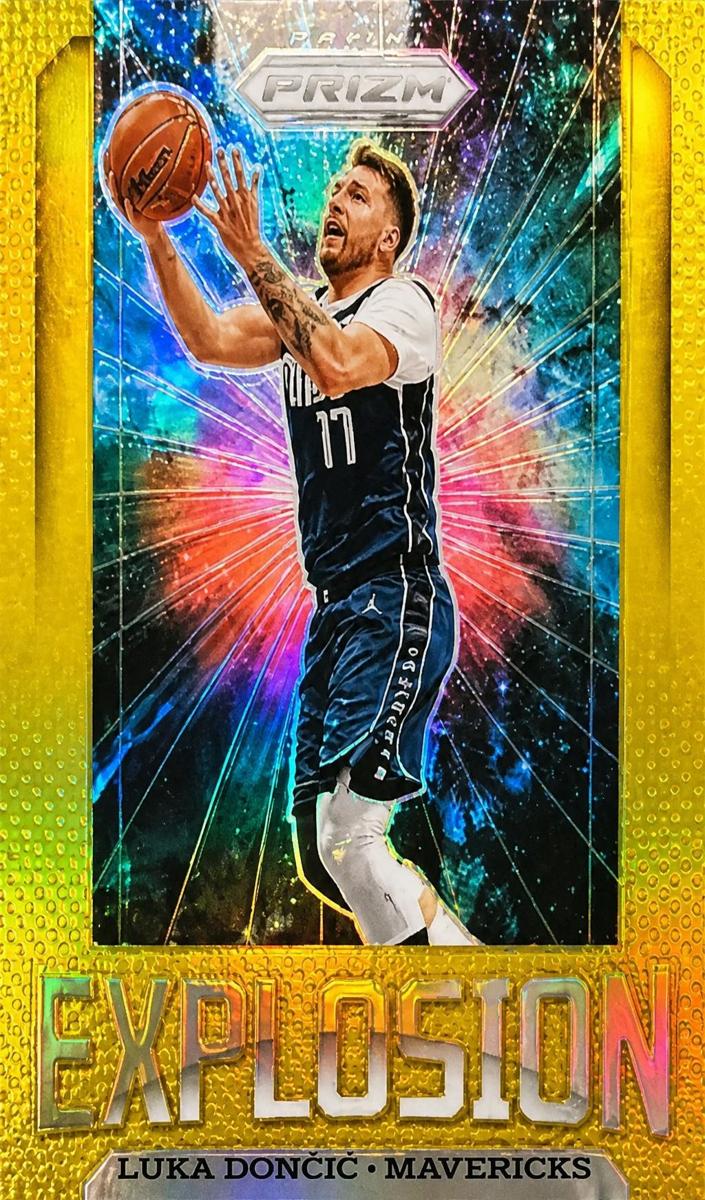 2024 Panini Prizm Deca Basketball Gold Luka Doncic #9 PSA 9