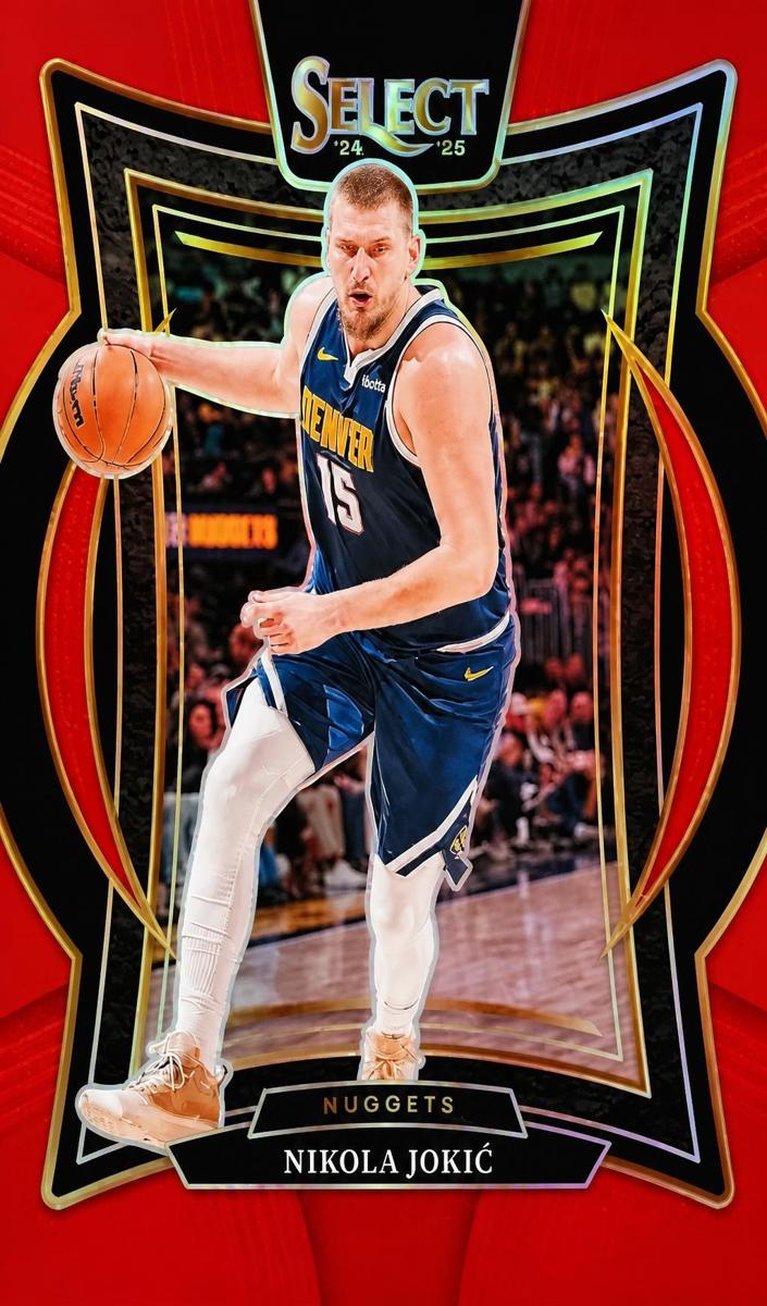 2024 Panini Select Basketball Red Nikola Jokic #14 PSA 10
