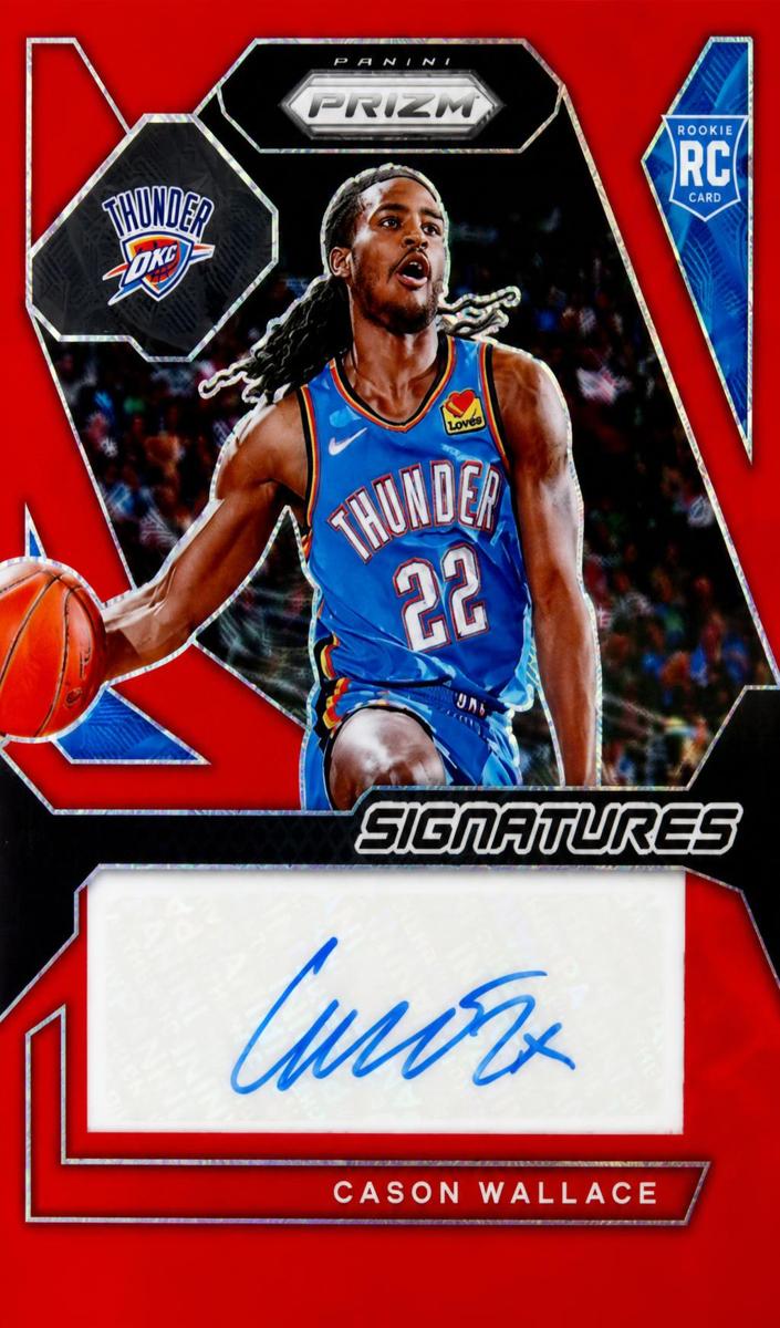 2023 Panini Prizm Basketball Choice Cason Wallace #RSI-WCE PSA 8.5