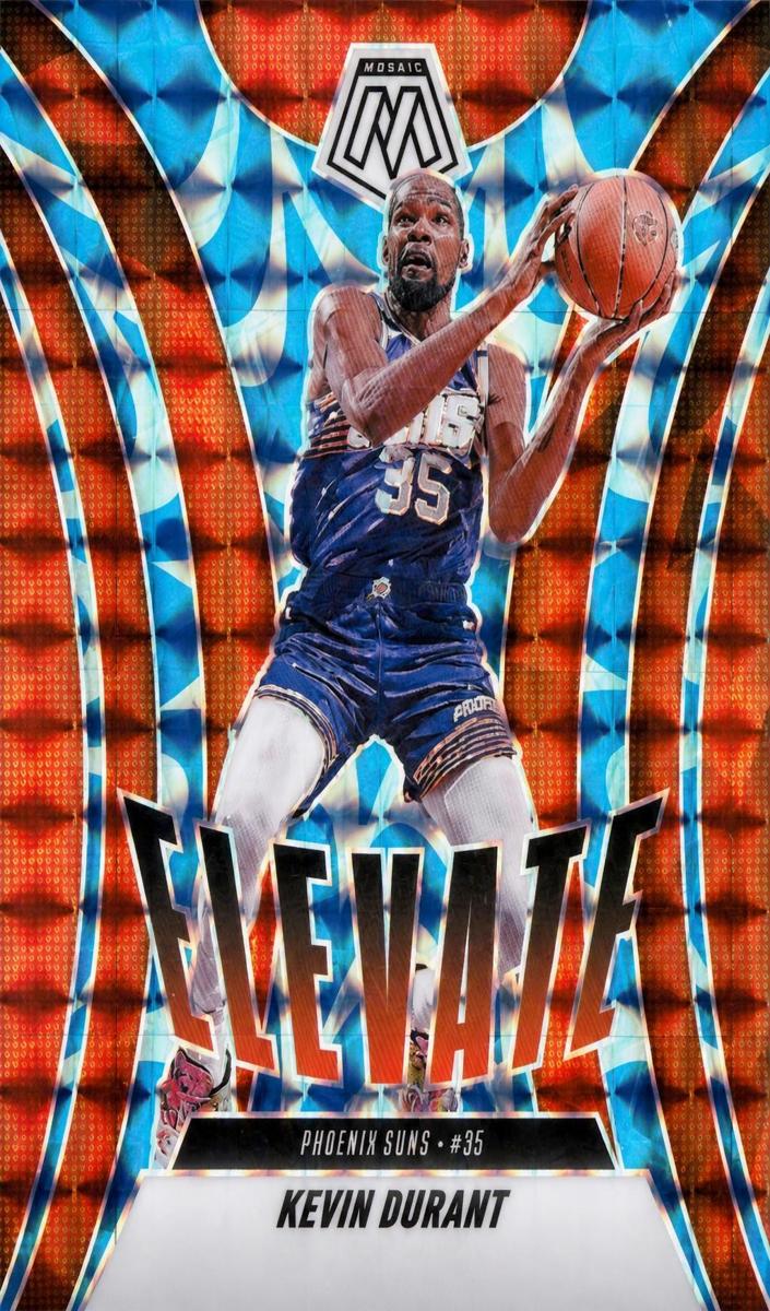 2024 Panini Mosaic Basketball Reactive Blue Kevin Durant #21