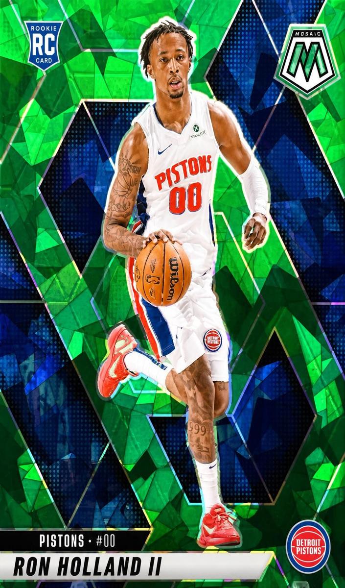 2024 Panini Mosaic Basketball Green Ice Ron Holland II #219