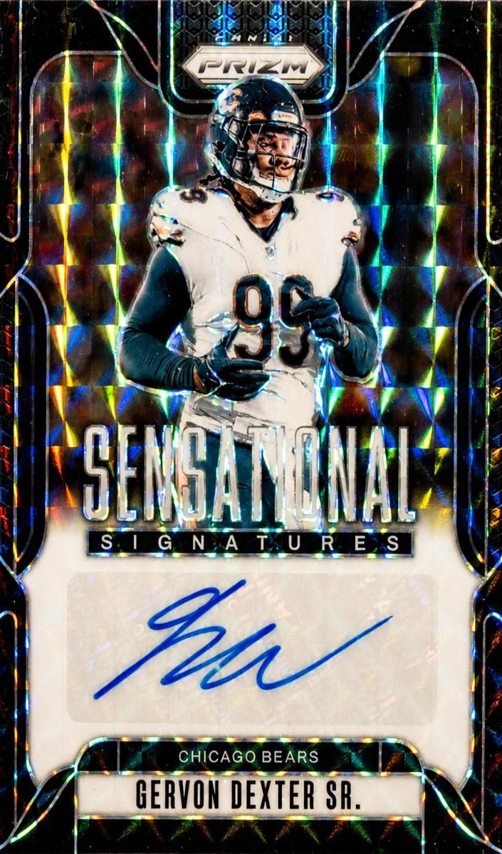 2024 Panini Prizm Football Black Finite Gervon Dexter Sr. #SS-GDS