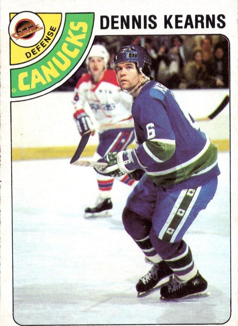 1978 O-Pee-Chee Hockey Dennis Kearns #191
