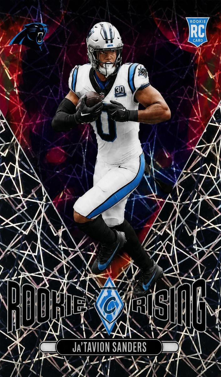 2024 Panini Phoenix Football Lazer Ja'Tavion Sanders #RR-JSS
