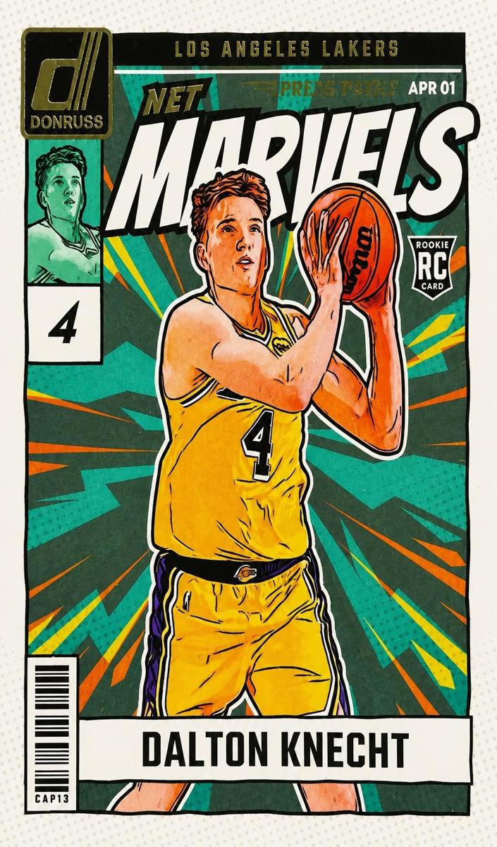 2024 Panini Donruss Basketball Press Proof Dalton Knecht #3