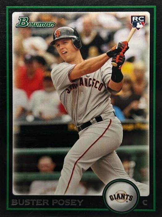 2010 Bowman Draft Picks & Prospects Baseball Buster Posey #BDP61 PSA 9