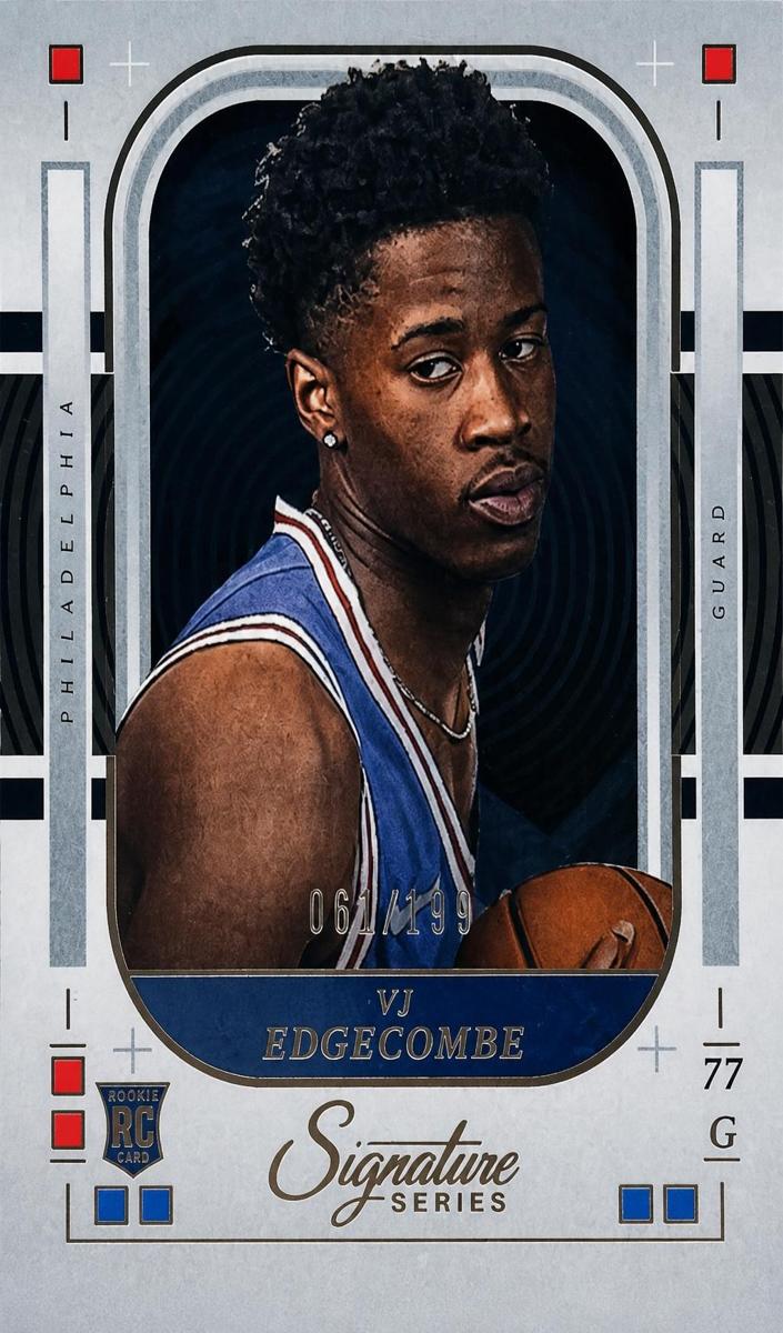 2025 Panini Signature Series Basketball VJ Edgecombe #1
