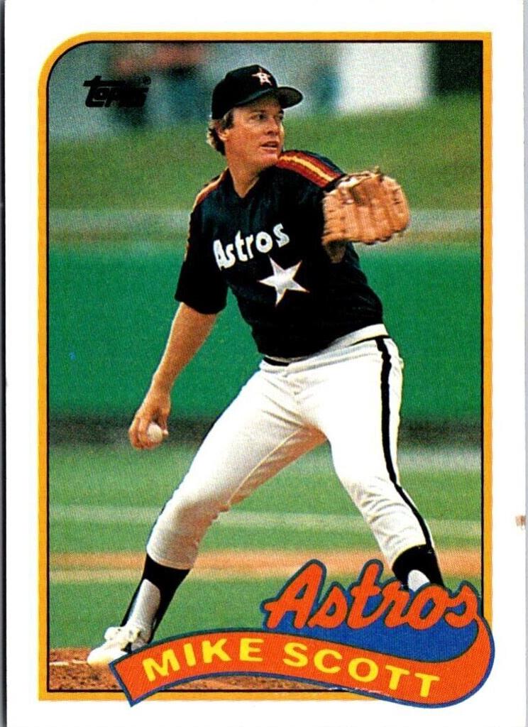 1989 Topps Baseball Mike Scott #180