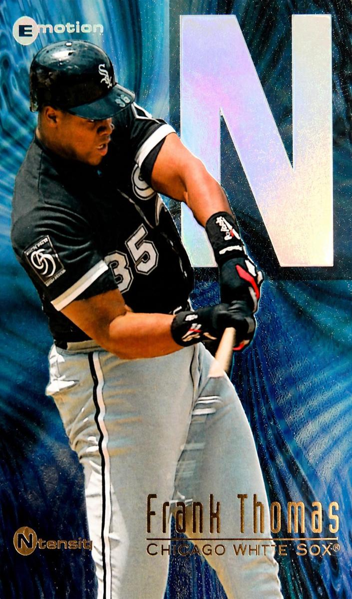 1995 Skybox Emotion Baseball Frank Thomas #10