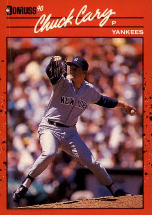 1990 Donruss Baseball Chuck Cary #429