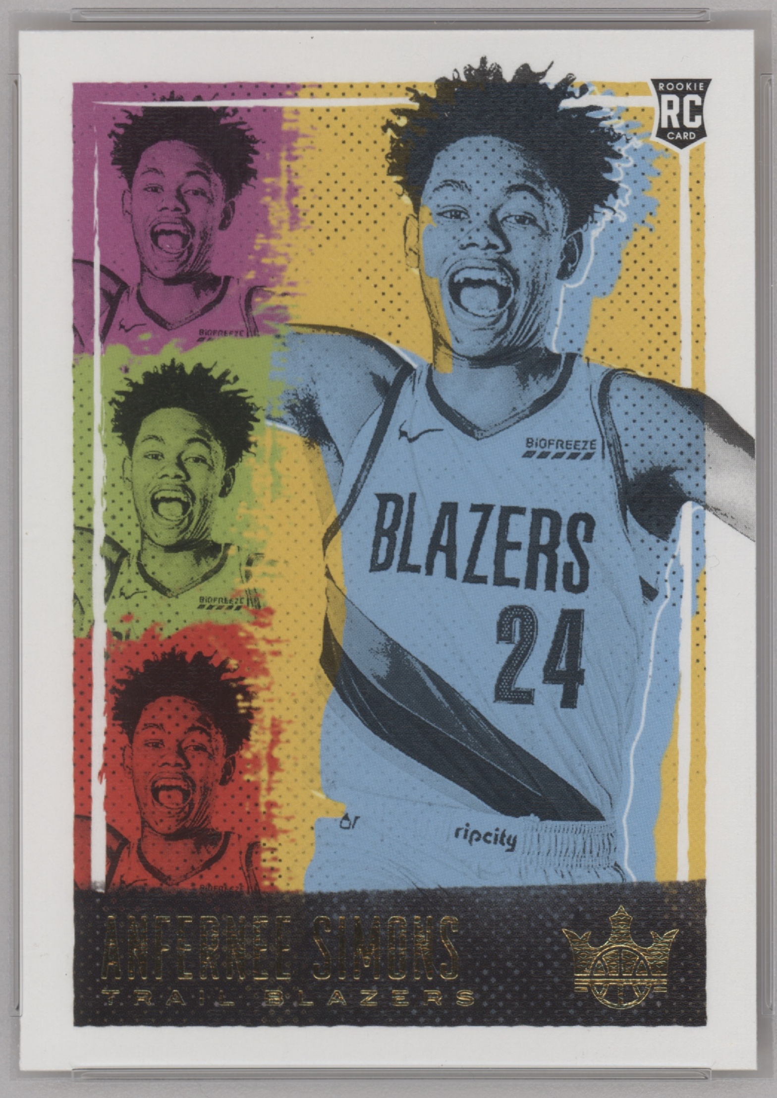 2018 Panini Court Kings Basketball Anfernee Simons #184