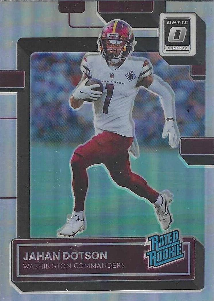 2022 Donruss Optic Football Holo Jahan Dotson #210