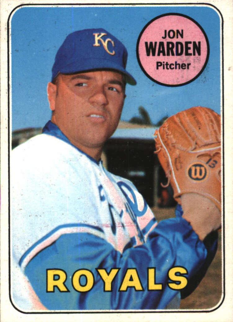 1969 Topps Baseball Jon Warden #632 PSA 9