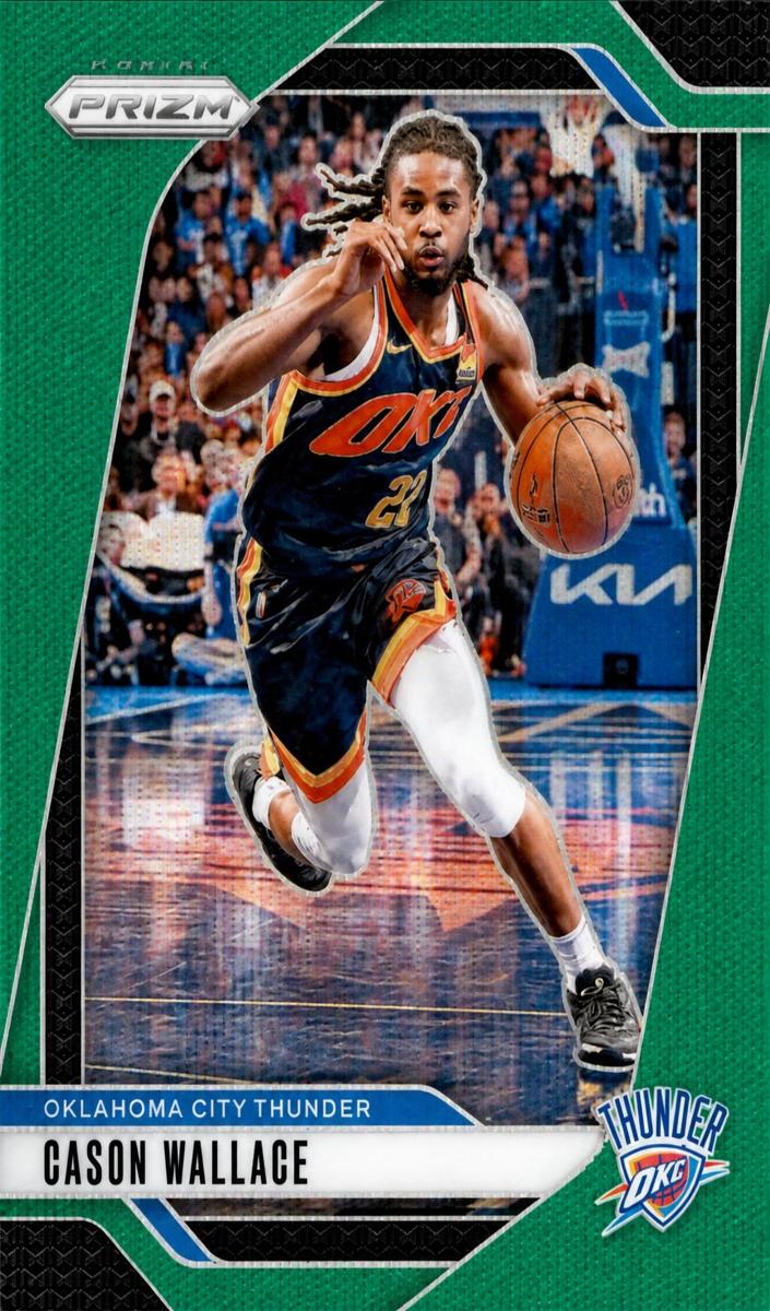2024 Panini Prizm Basketball Green Wave Cason Wallace #212