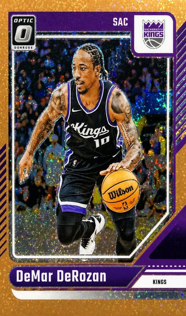 2024 Donruss Optic Basketball Copper Glitter DeMar DeRozan #218