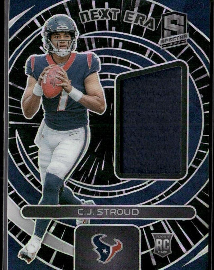 2023 Panini Spectra Football Hyper C.J. Stroud #NE-CST PSA 9