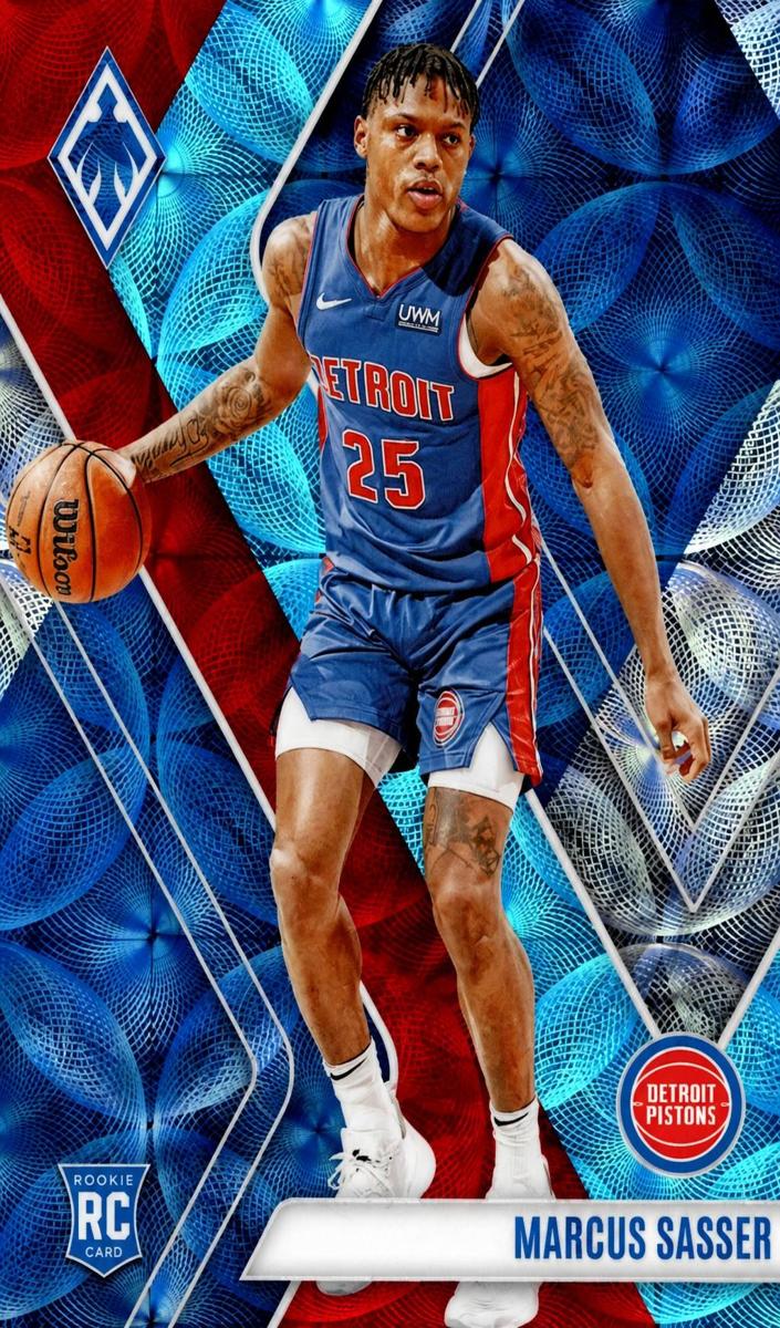 2023 Panini Phoenix Basketball International Fire and Ice Marcus Sasser #263