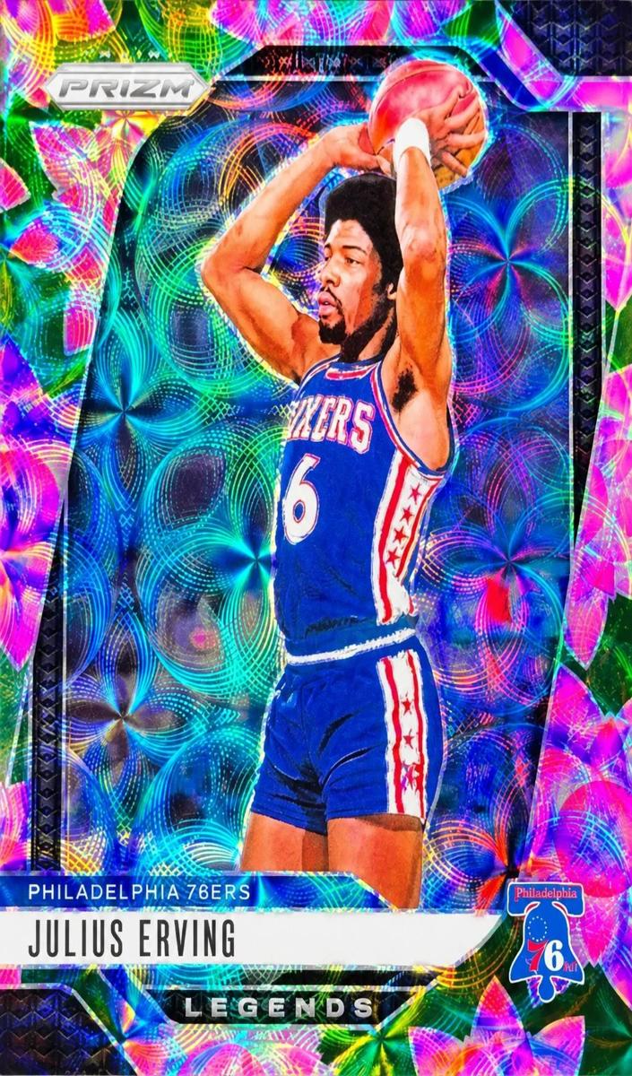2024 Panini Prizm Basketball Lotus Flower Julius Erving #292