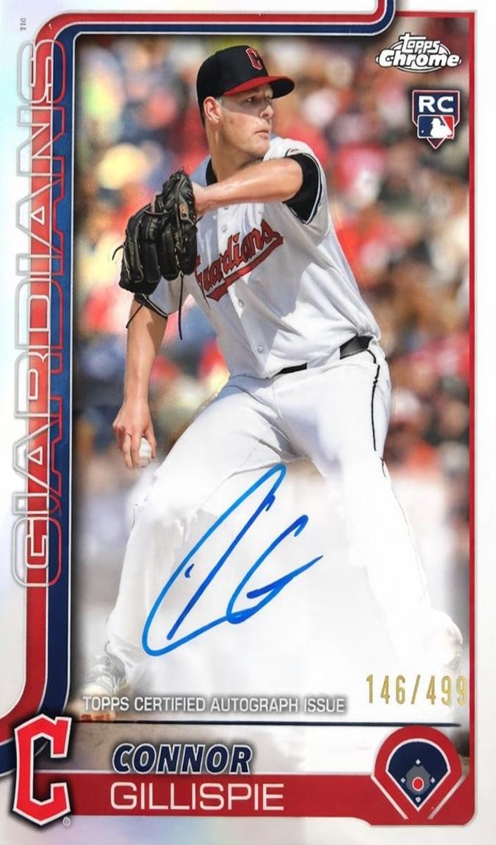 2025 Topps Chrome Baseball Connor Gillispie #RA-CG