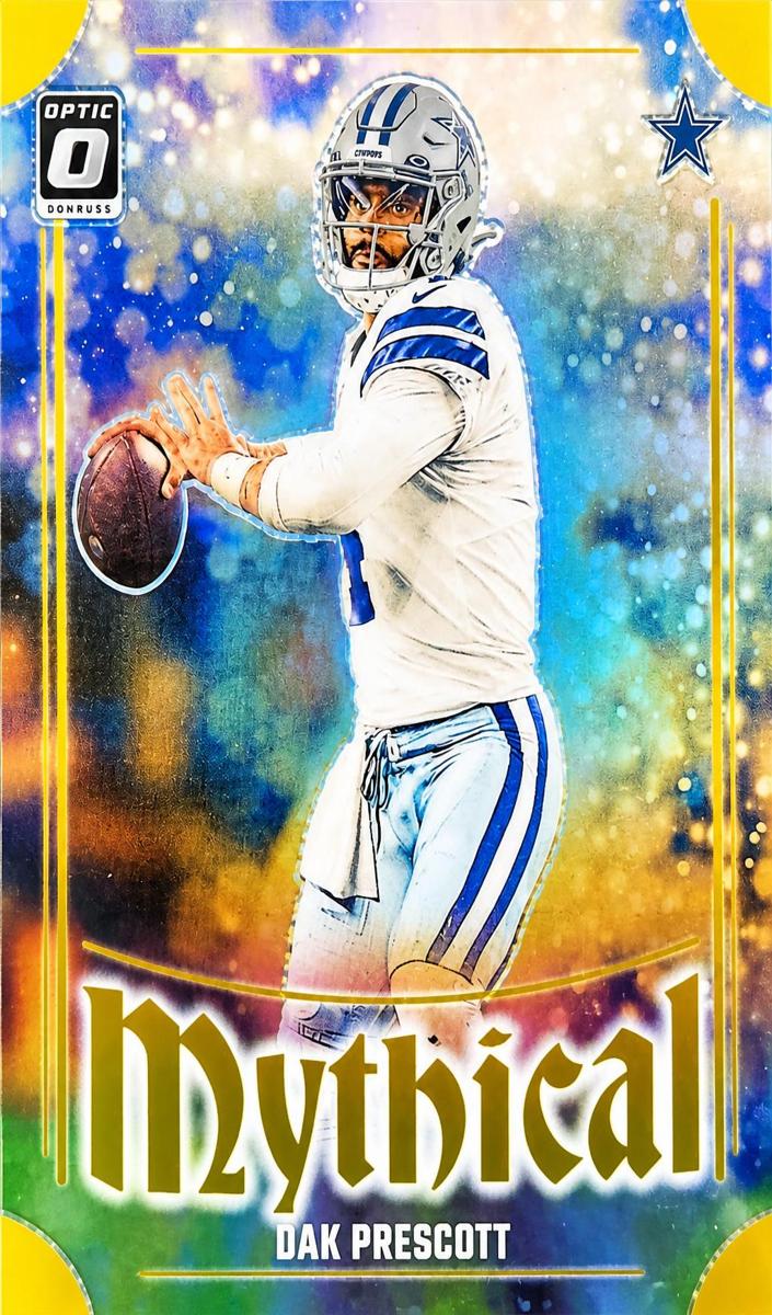 2023 Donruss Optic Football Gold Dak Prescott #6 PSA 8.5