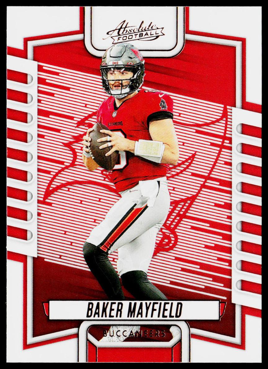 2023 Panini Absolute Football Orange Baker Mayfield #21