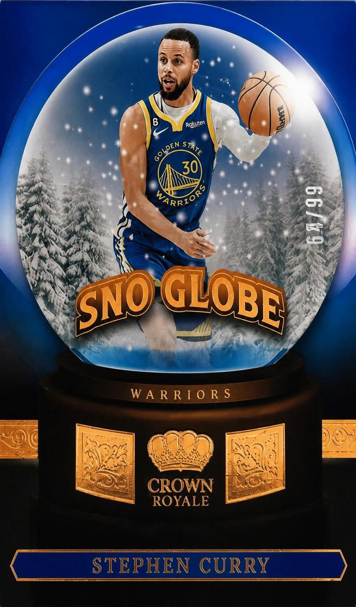 2023 Panini Crown Royale Basketball Stephen Curry #4 PSA 9