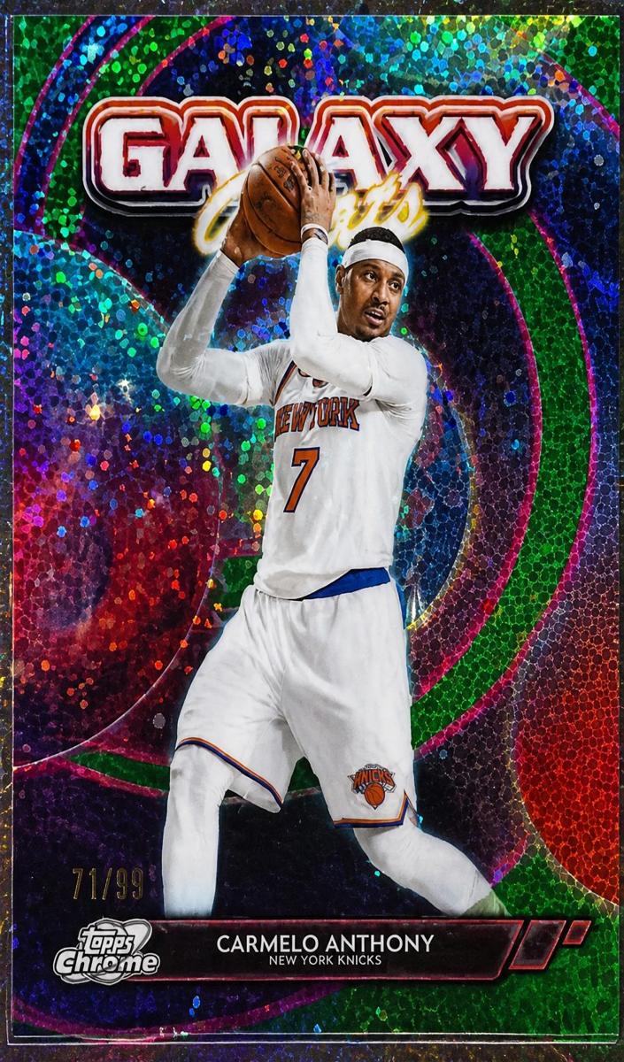 2025 Topps Cosmic Chrome Basketball Carmelo Anthony #GG-11