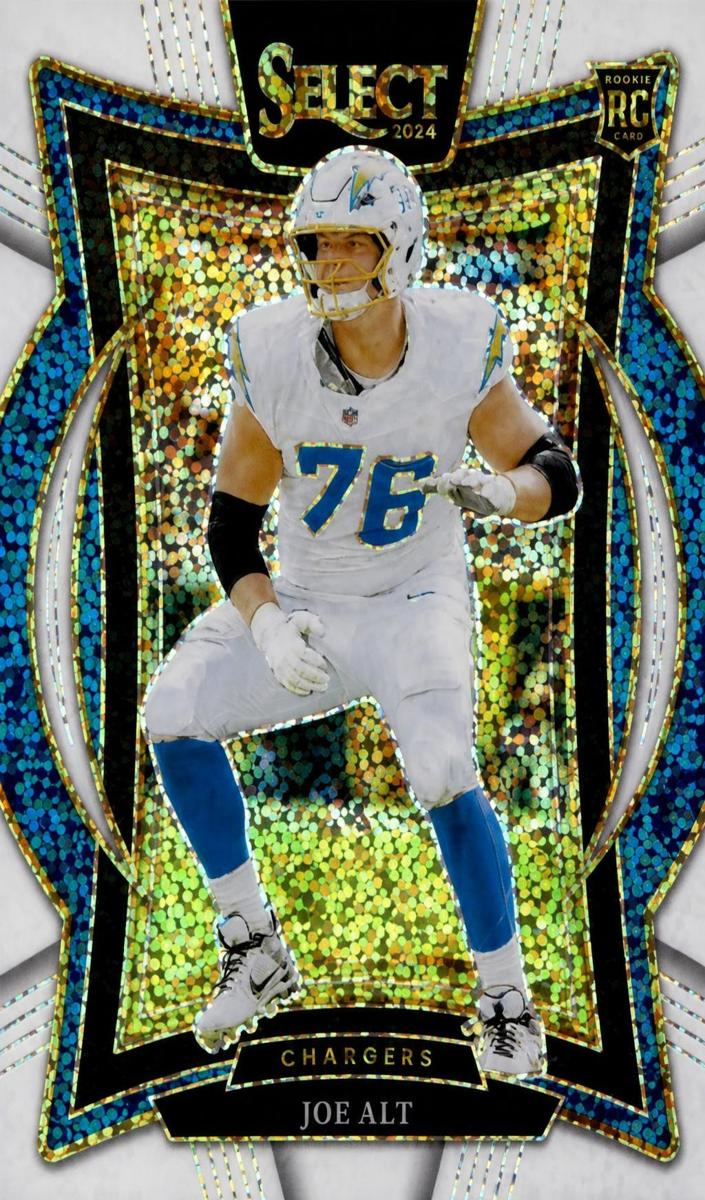 2024 Panini Select Football White Sparkle Joe Alt #82