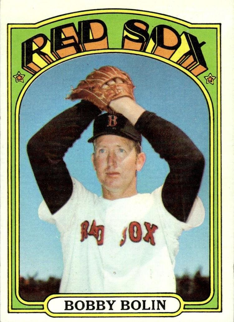 1972 Topps Baseball Bobby Bolin #266 PSA 8.5