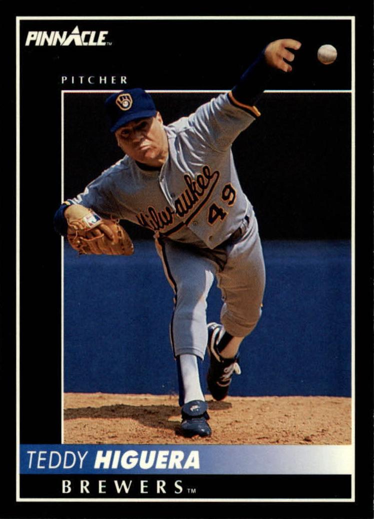 1992 Pinnacle Baseball Teddy Higuera #439