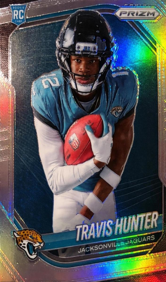 2025 Panini Prizm Football No Huddle Travis Hunter #418