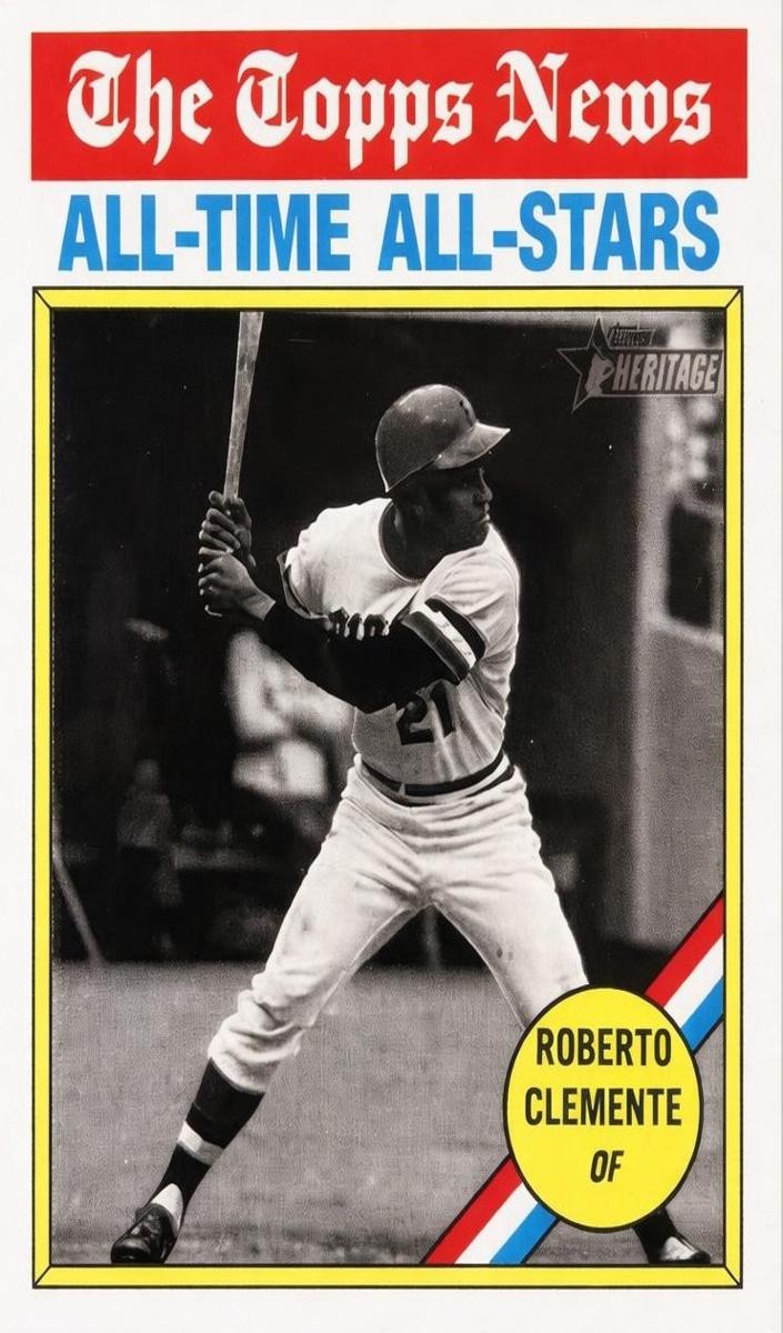 2025 Topps Heritage Baseball Roberto Clemente #345 PSA 10