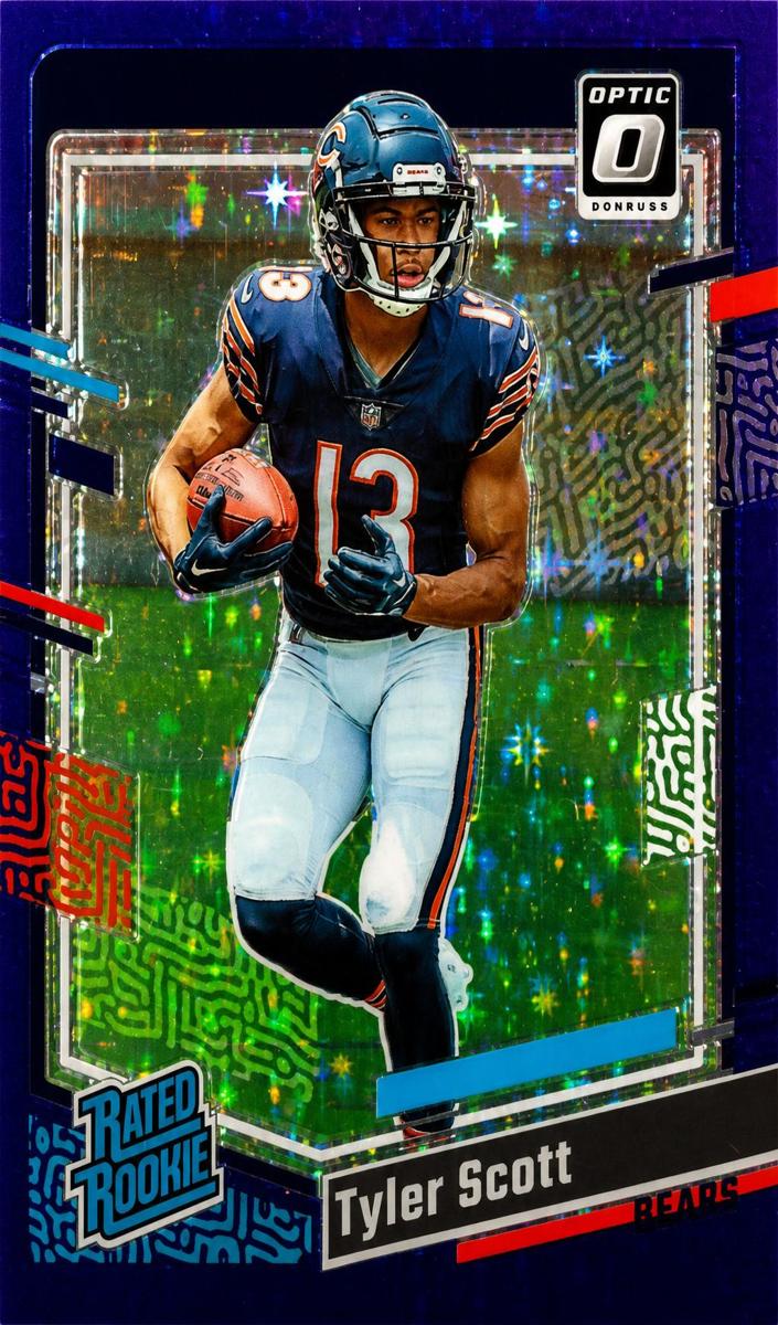 2023 Donruss Optic Football Purple Stars Tyler Scott #218