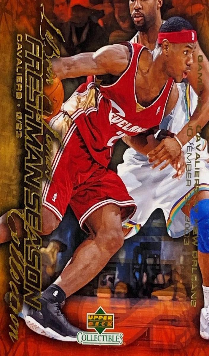 2004 Upper Deck Collectibles Lebron James Freshman Season Basketball Lebron James #15 PSA 9