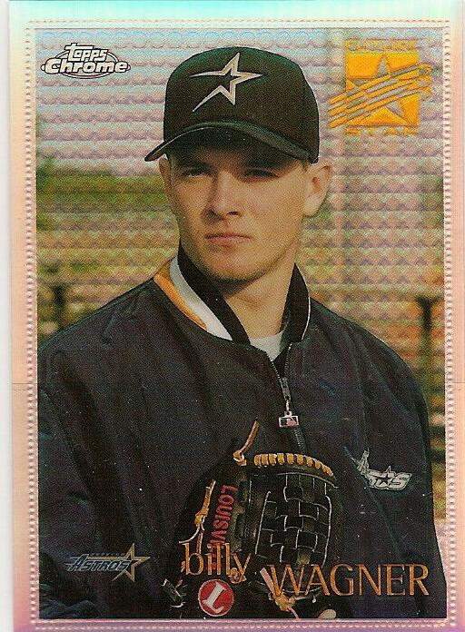 1996 Topps Chrome Baseball Refractor Billy Wagner #74
